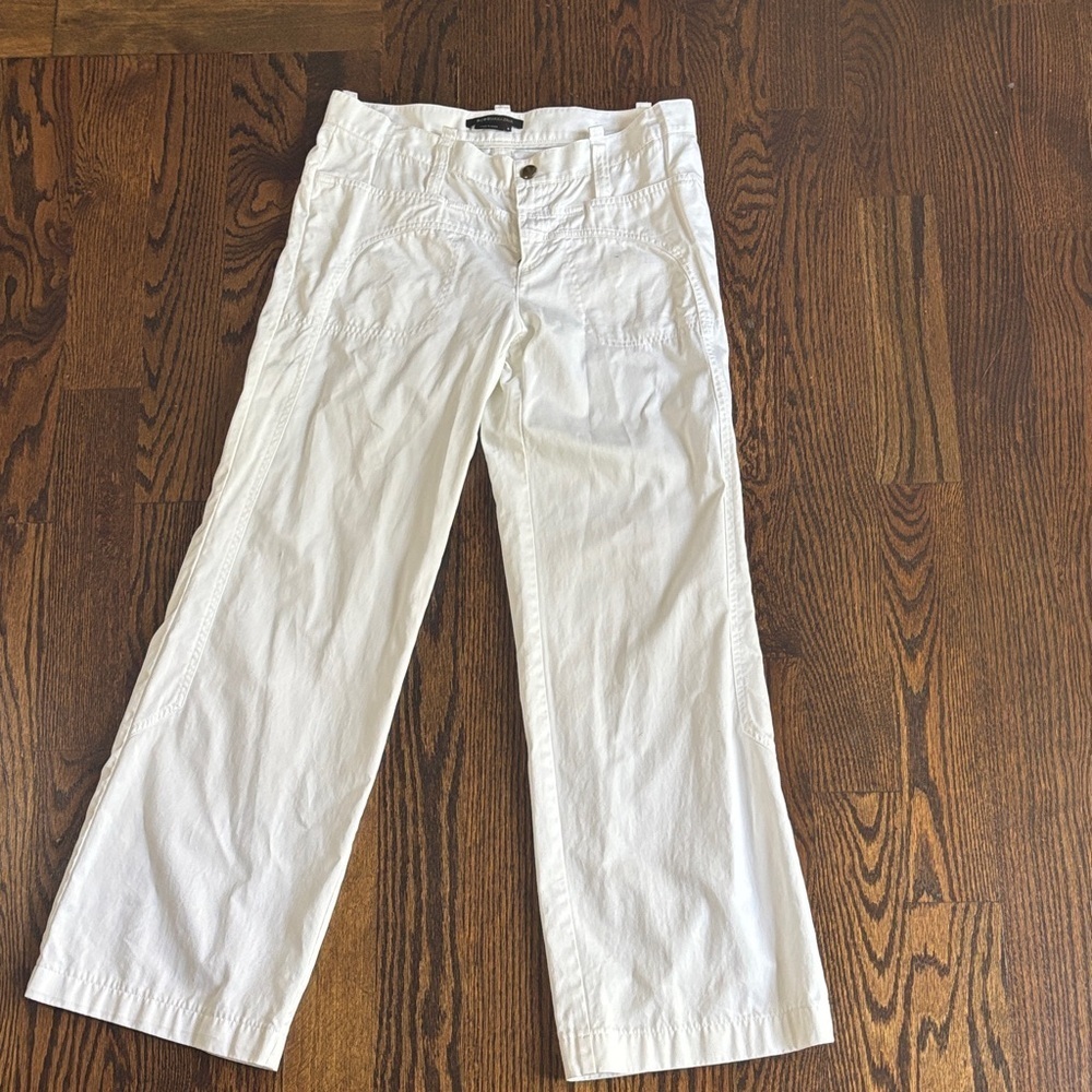 BCBGMaxAzria Cream Trousers